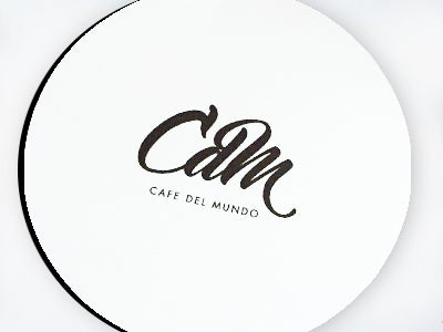 Mousepad "CdM sign" | white