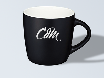 Cup "CdM sign" black