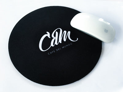 Tapis de souris "Signe CdM" | noir
