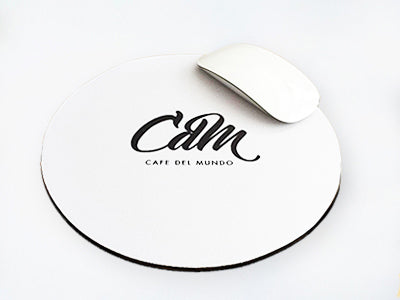 Tapis de souris "Signe CdM" | blanc