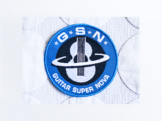 Insigne "Guitare Super Nova" | bleu