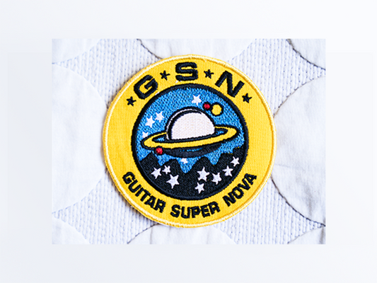 Badge "Guitar Super Nova" | yellow