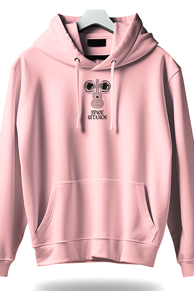 Hoodie "Space gitanos" pink