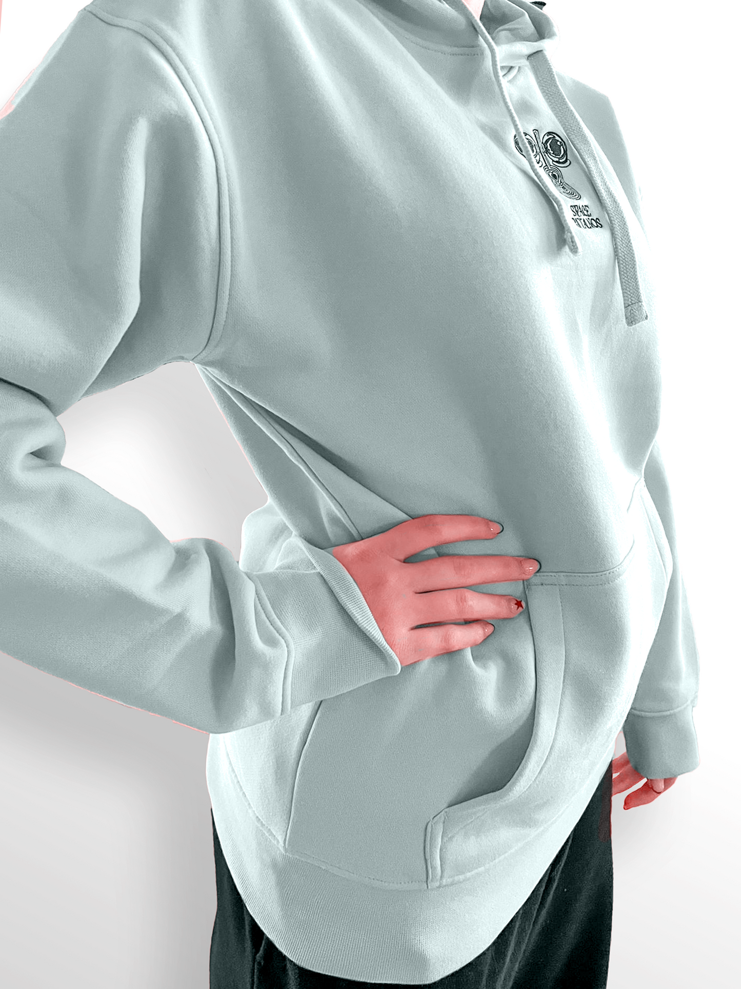 Hoodie "Space gitanos" blue