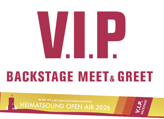 VIP Backstage Meet&Greet + Konzert 2026